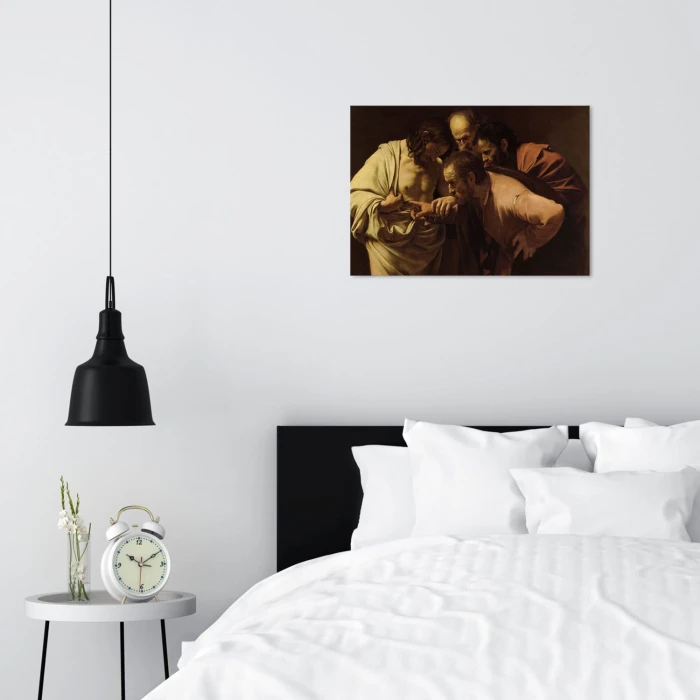 Poster metal Saint Thomas Caravaggio gift