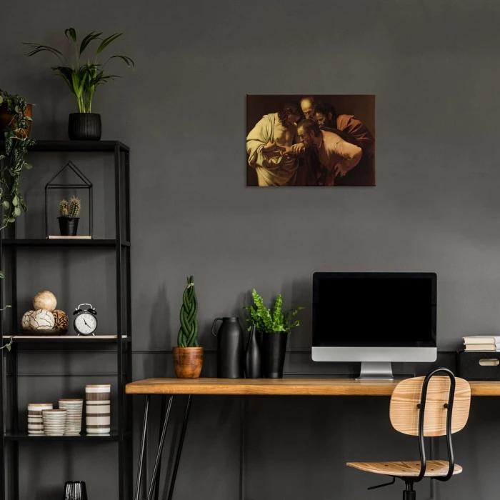 Plakat metalowy Saint Thomas Caravaggio Prezent