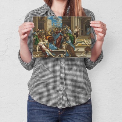 Poster metal Temple El Greco gift