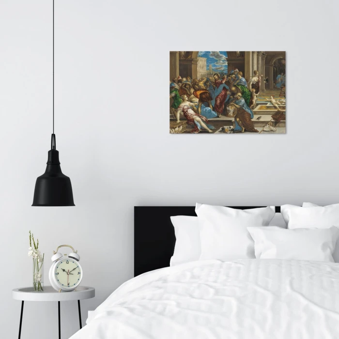 Poster metal Temple El Greco gift