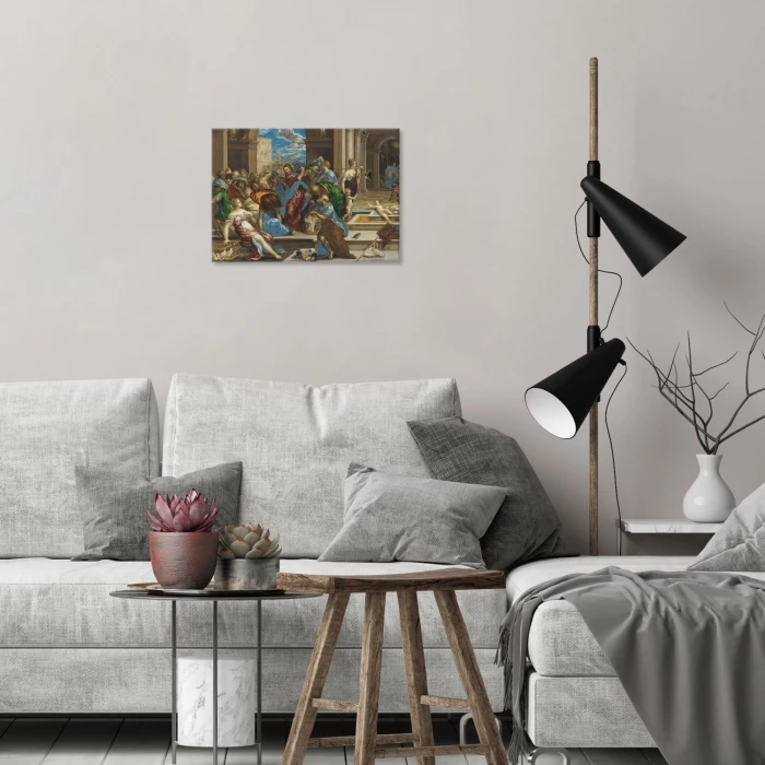 Plakat metalowy Temple El Greco Prezent