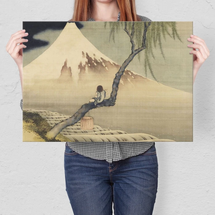 Plakat metalowy Mount Fuji Hokusai Prezent
