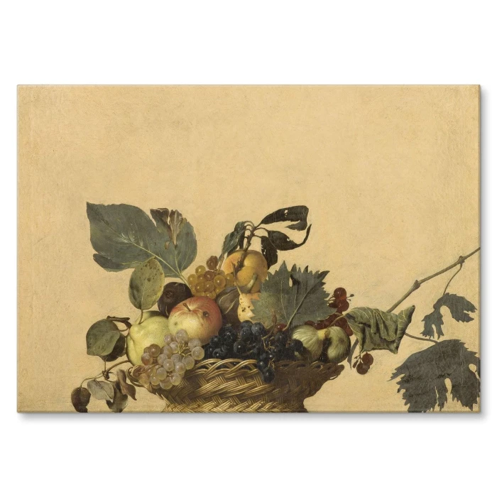 Plakat metalowy Fruit Caravaggio Prezent