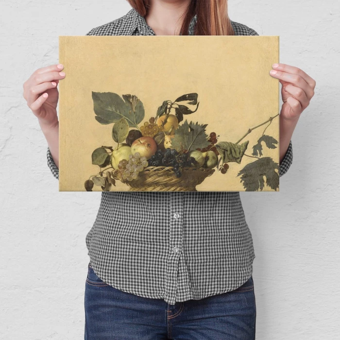 Poster metal Fruit Caravaggio gift