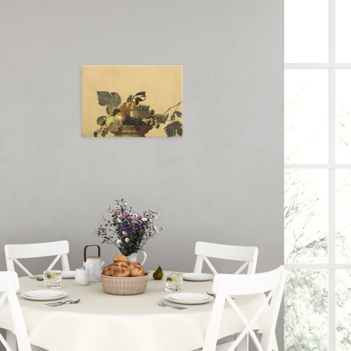 Plakat metalowy Fruit Caravaggio Prezent