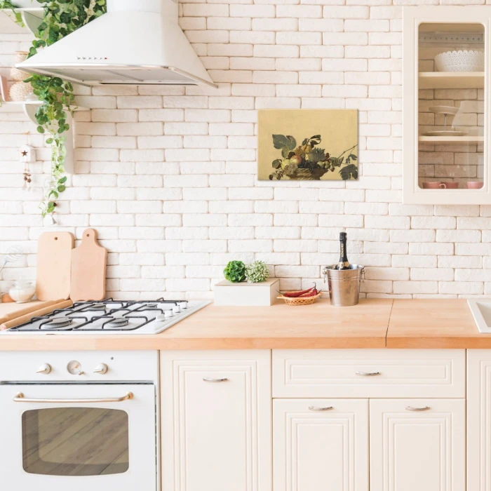 Plakat metalowy Fruit Caravaggio Prezent