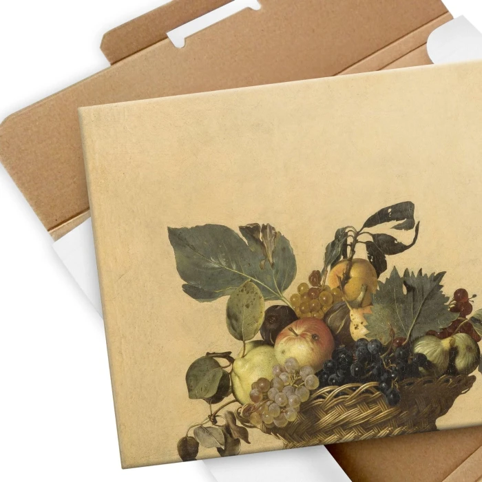 Plakat metalowy Fruit Caravaggio Prezent