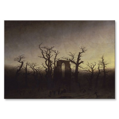 Plakat metalowy Abbey Friedrich Prezent