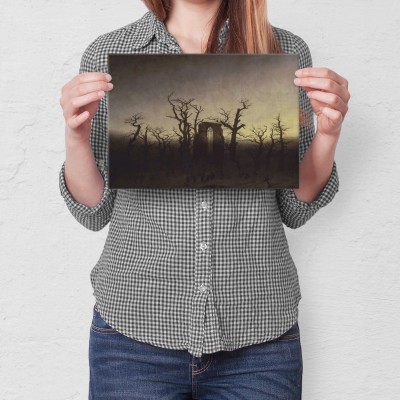 Poster metal Abbey Friedrich gift