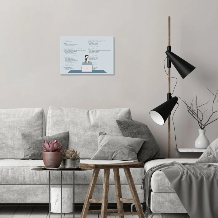 Poster metal anonymus programmer gift