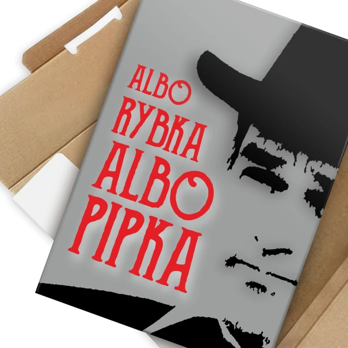 Poster metal albo rybka albo pipka gift