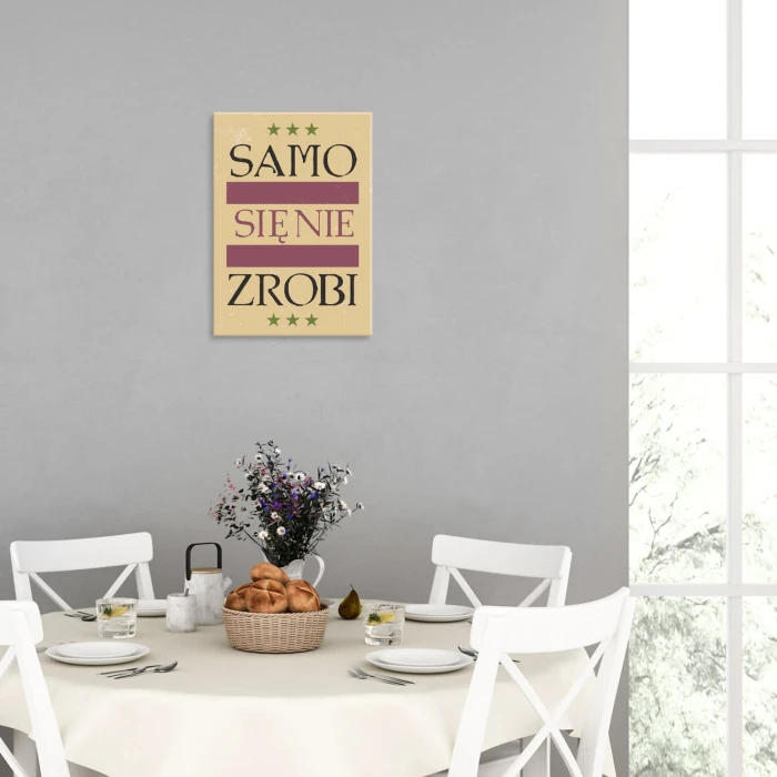 Poster metal samo się nie zrobi gift