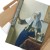 Poster metal Young woman Vermeer gift