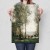 Poster metal Wooded Landscape Corot gift