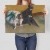Poster metal Waiting Edgar Degas gift