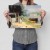 Poster metal View of bougival Renoir gift