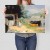 Poster metal View of bougival Renoir gift