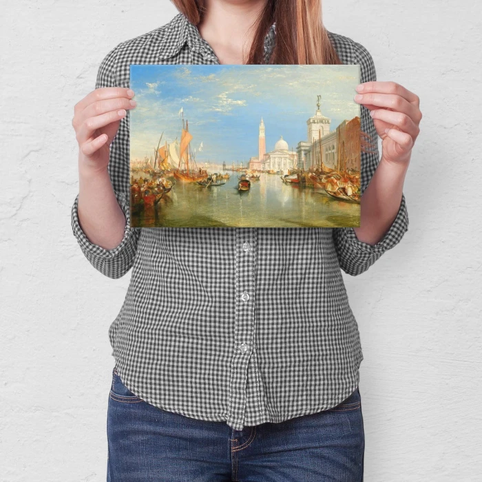 Plakat metalowy Venice William Turner Prezent