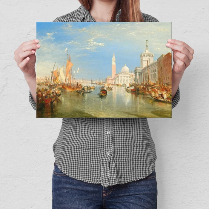 Plakat metalowy Venice William Turner Prezent
