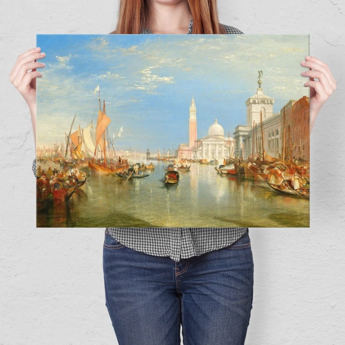 Plakat metalowy Venice William Turner Prezent