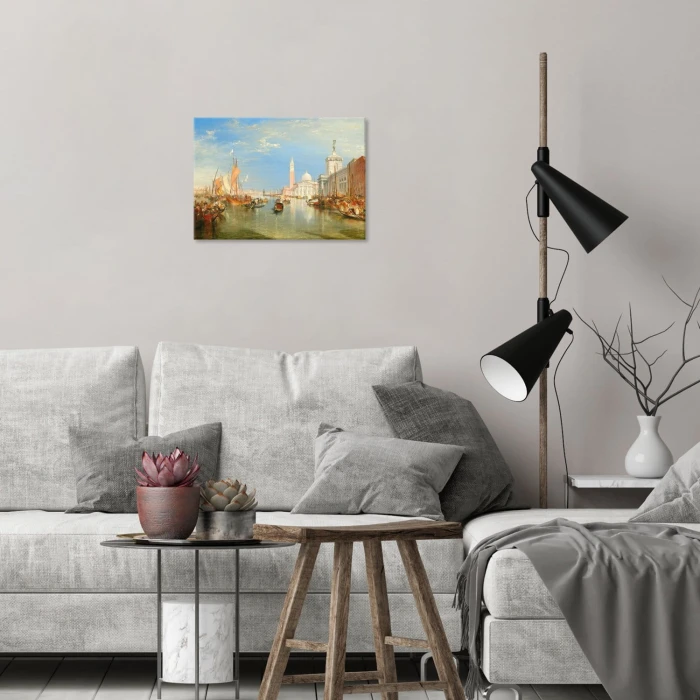 Plakat metalowy Venice William Turner Prezent
