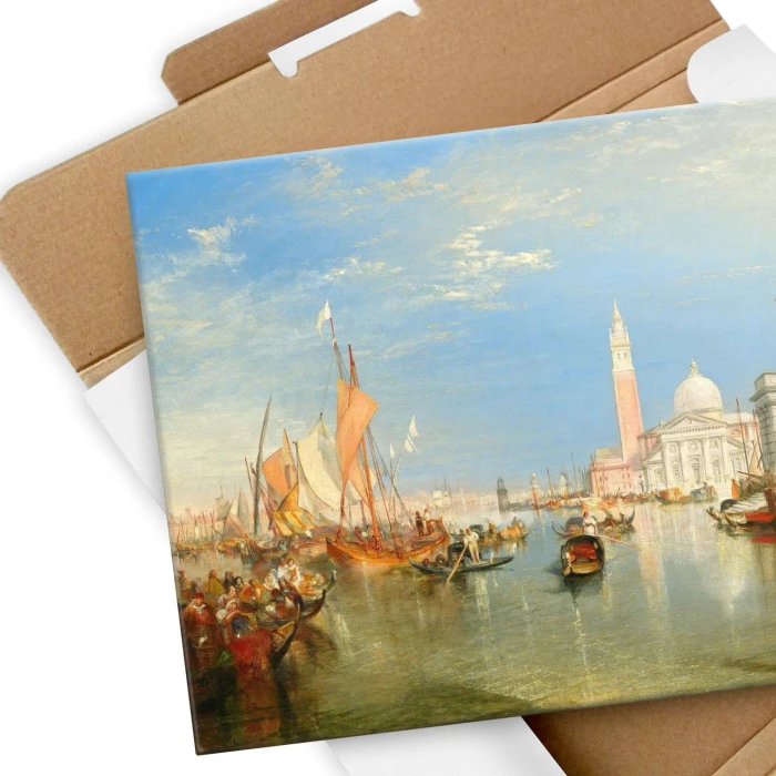 Plakat metalowy Venice William Turner Prezent