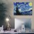 Poster metal Starry Night Van Gogh gift