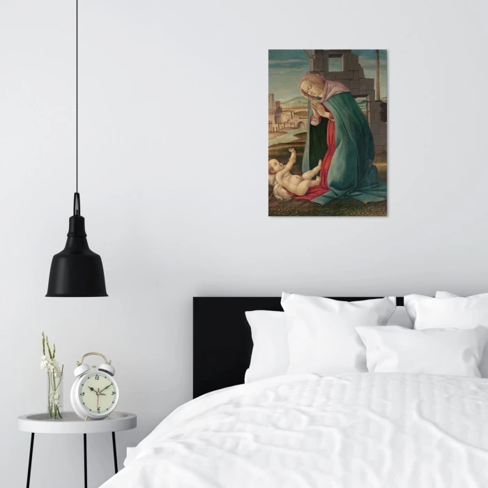 Poster metal The Nativity Botticelli gift