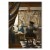 Plakat metalowy Art of painting Vermeer Prezent