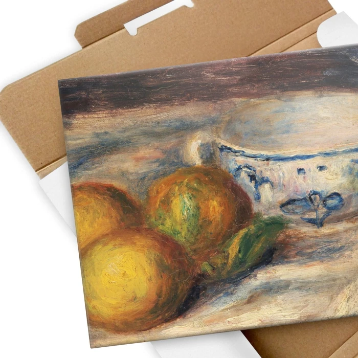 Poster metal Still life Lemon Renoir gift