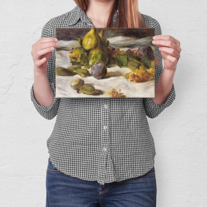 Poster metal Still life Fruit Renoir gift