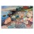 Poster metal Shore red house Munch gift