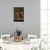 Poster metal Roses in a glass Corot gift