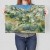 Poster metal Rocky Crags Renoir gift