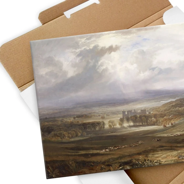 Plakat metalowy Raby Castle Turner Prezent