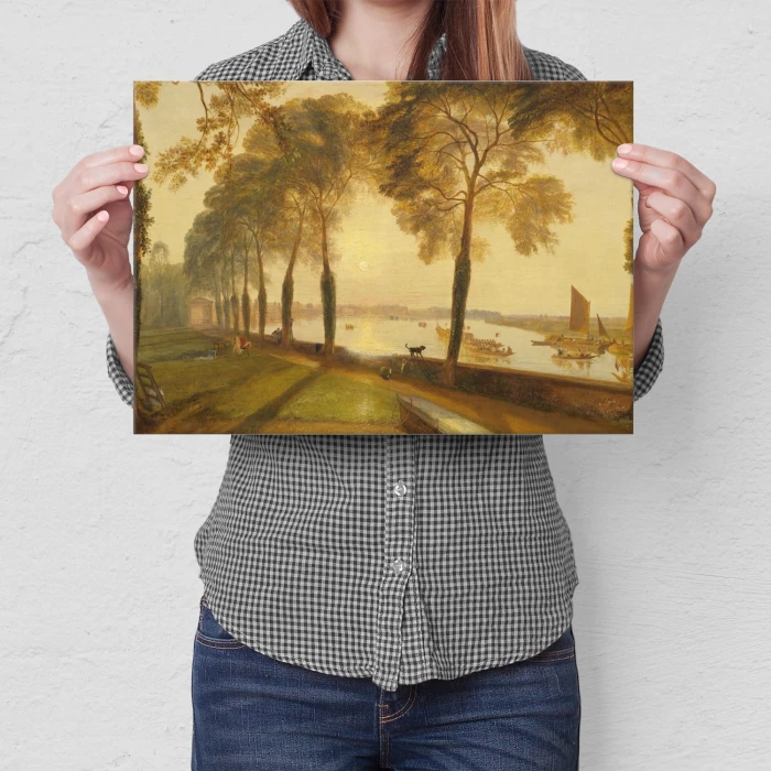 Poster metal Mortlake terrace Turner gift