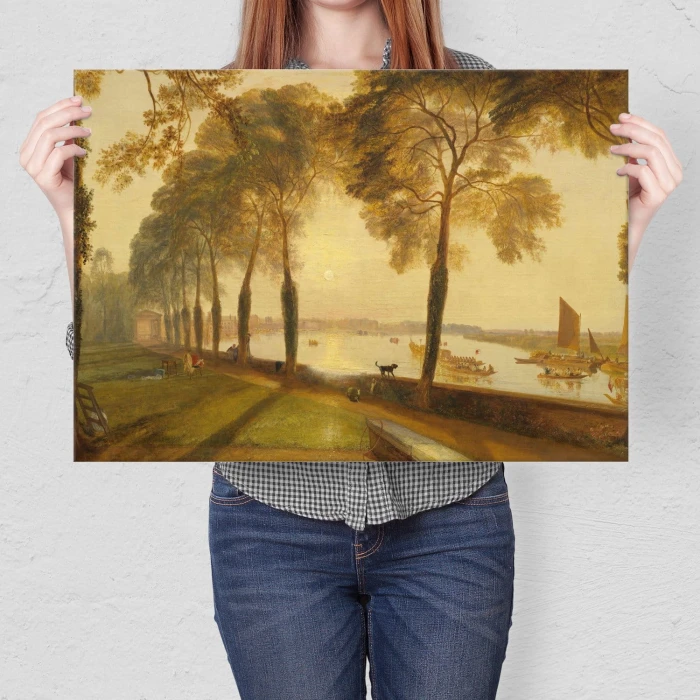 Poster metal Mortlake terrace Turner gift
