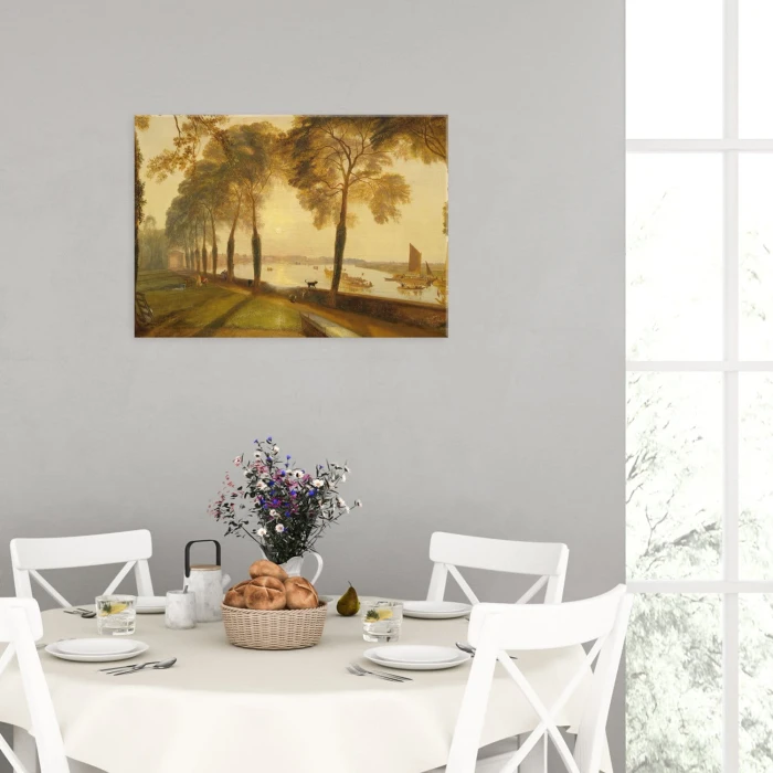 Poster metal Mortlake terrace Turner gift