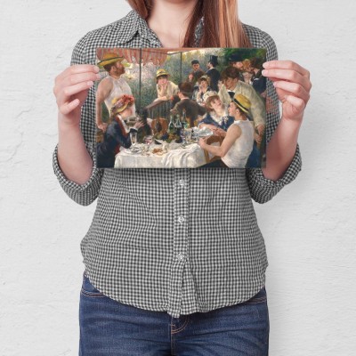 Poster metal Luncheon Piere Renoir gift