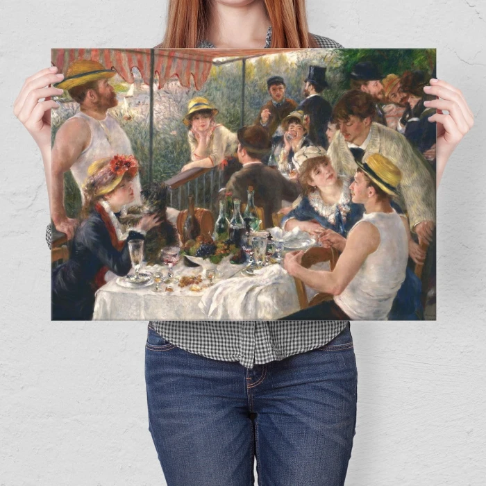 Plakat metalowy Luncheon Piere Renoir Prezent