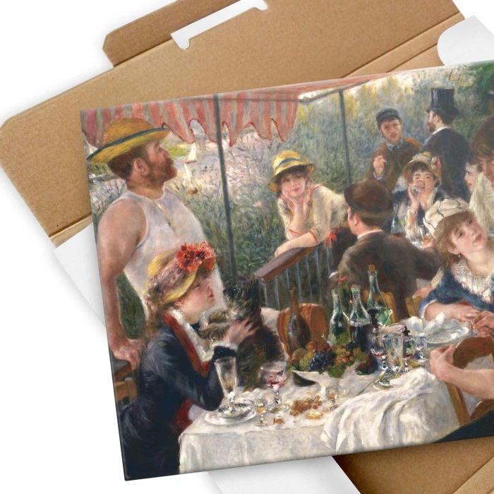 Poster metal Luncheon Piere Renoir gift