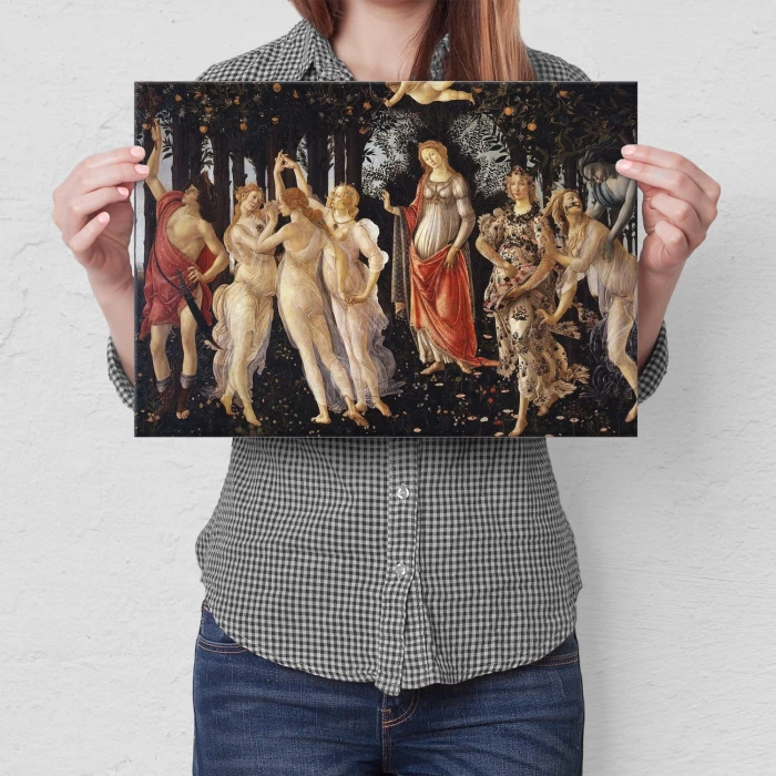 Plakat metalowy Spring Sandro Botticelli Prezent