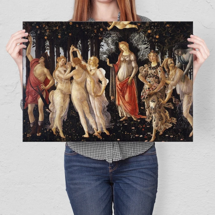 Poster metal Spring Sandro Botticelli gift