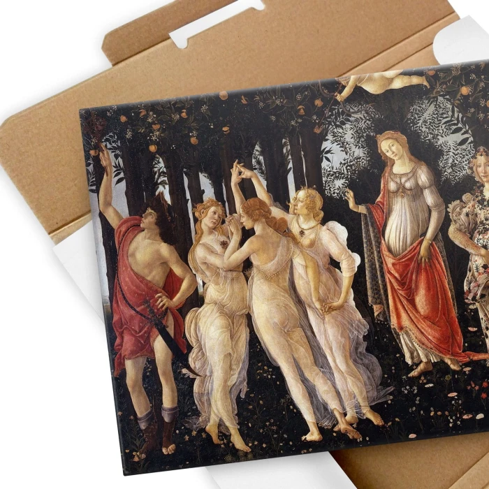 Plakat metalowy Spring Sandro Botticelli Prezent