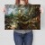 Plakat metalowy Philemon & Baucis Rubens Prezent