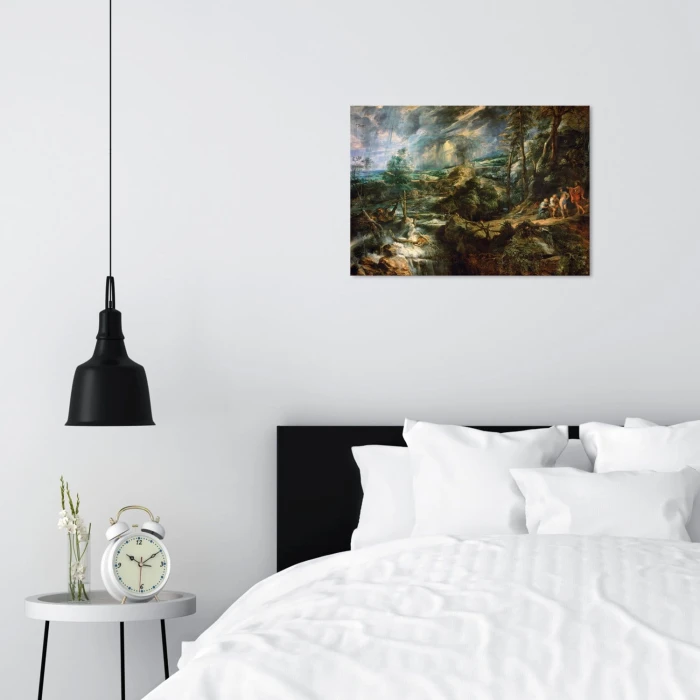 Poster metal Philemon & Baucis Rubens gift