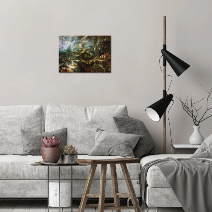 Poster metal Philemon & Baucis Rubens gift