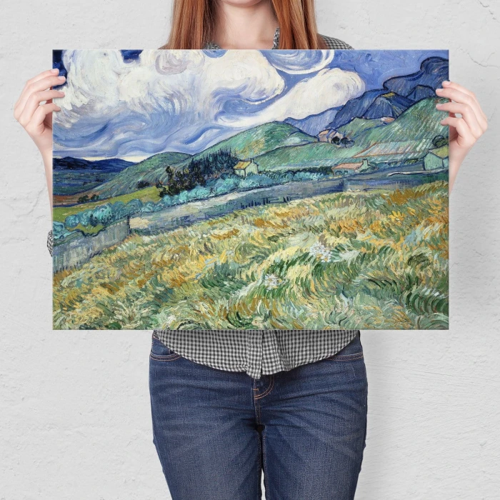 Poster metal Saint Remy Van Gogh gift