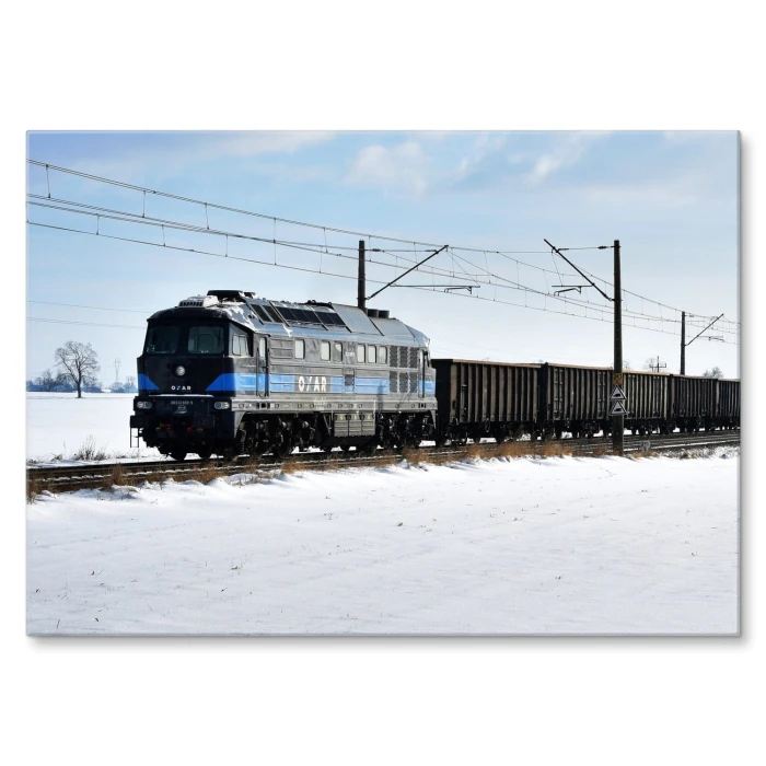 Plakat metalowy BR233 689-9 Prezent