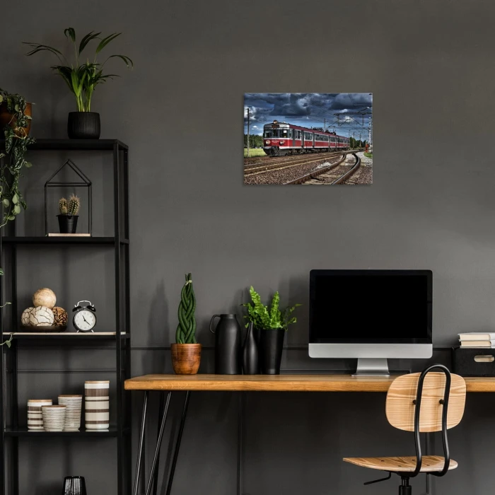 Plakat metalowy EN57-1163 Prezent